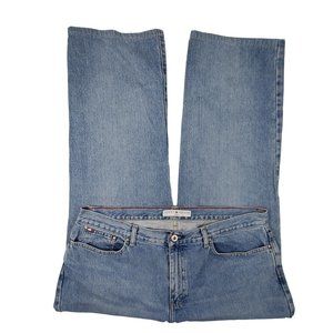 Tommy Hilfiger Jeans Womens Jeans sz 16 Boyfriend Light wash Indigo